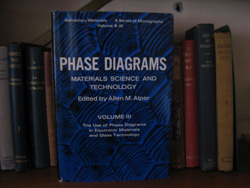 Phase Diagrams Materials Science and Technology Volume III The Use