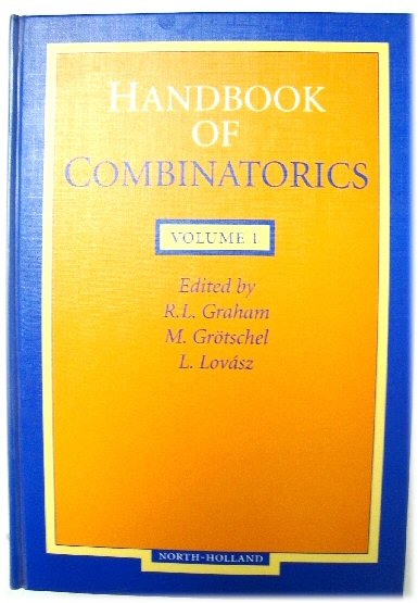 Image for Handbook of Combinatorics: Volume I