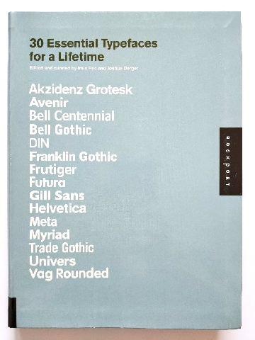Image for 30 Essential Typefaces for a Lifetime